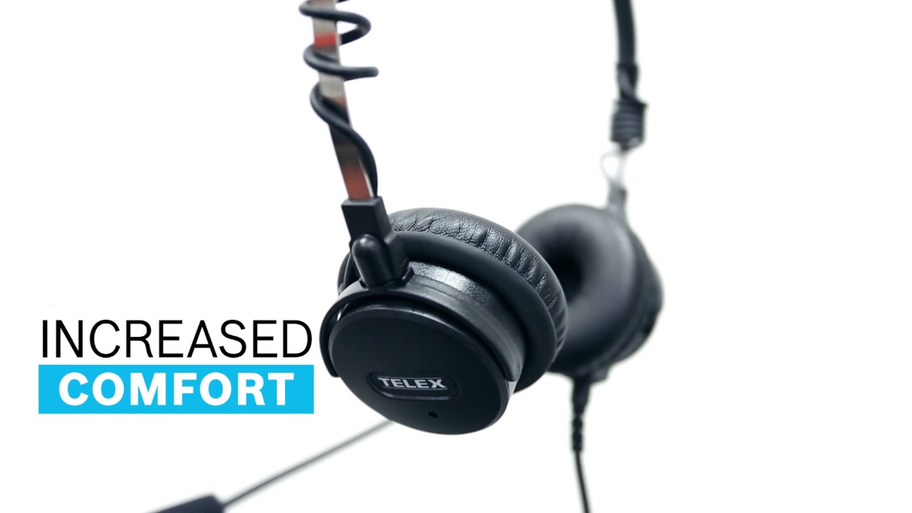 TELEX AIRMAN 850 ANR HEADSET Pilot Headset 850 Headphones Telex