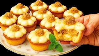 картинка: Ореховые Тарталетки с заварным кремом | Простой и вкусный десерт