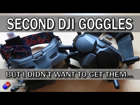 I got a second pair of DJI HD FPV Goggles, but I didn't want to...