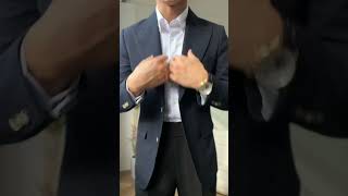 White Suit With Black Shirt Combination , Blue Suit With White Shirt Combination Chose One