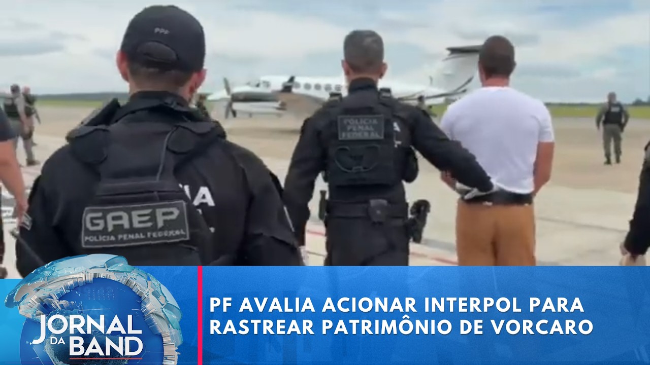 PF avalia acionar Interpol para rastrear patrimônio de Vorcaro no exterior | Jornal da Band