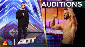 Mike Munz’s Insane Muscle Movements Leave Simon Cowell SPEECHLESS! | AGT 2025