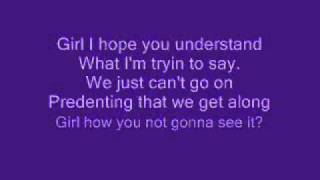 Chris Brown-Say Goodbye with Lyrics