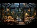 Rain sound 10 hours of sleep 🌙 Raindrops falling on windows and a calm night