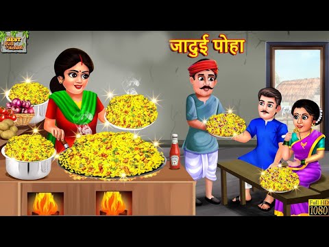 जादुई पोहा | Jadui Poha | Hindi Kahani | Moral Stories | Jadui Kahaniya | Kahani