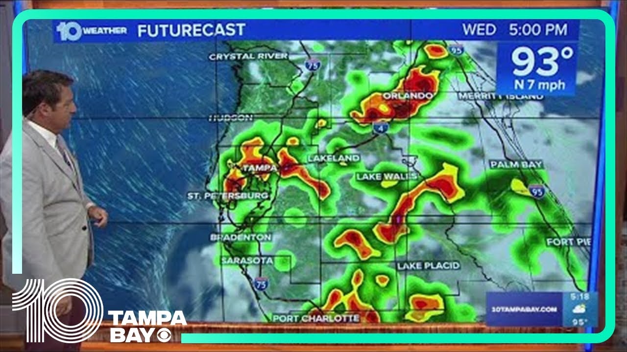 10 Weather: Another round of heavy rain by late day - YouTube