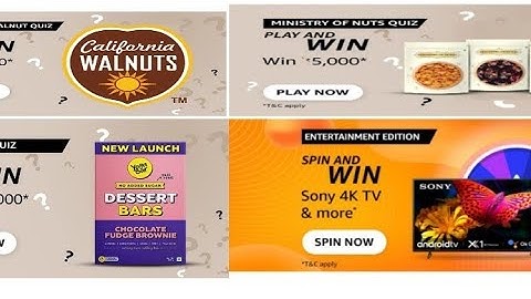 Amazon Quiz Answers Today l 13 May 2022