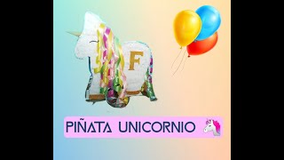 PIÑATA UNICORNIO