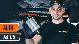 Changer un filtre à carburant sur AUDI A6 C5 Avant [TUTORIEL AUTODOC]