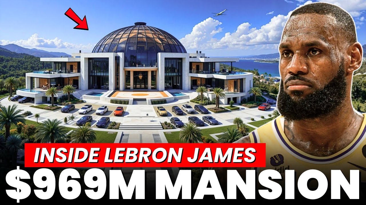 Inside Lebron James' $100 Million Mansions and Huge Car Collection, family and investment