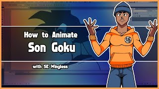 Let's animate Goku (Photoshop & Anime Studio Pro 9)