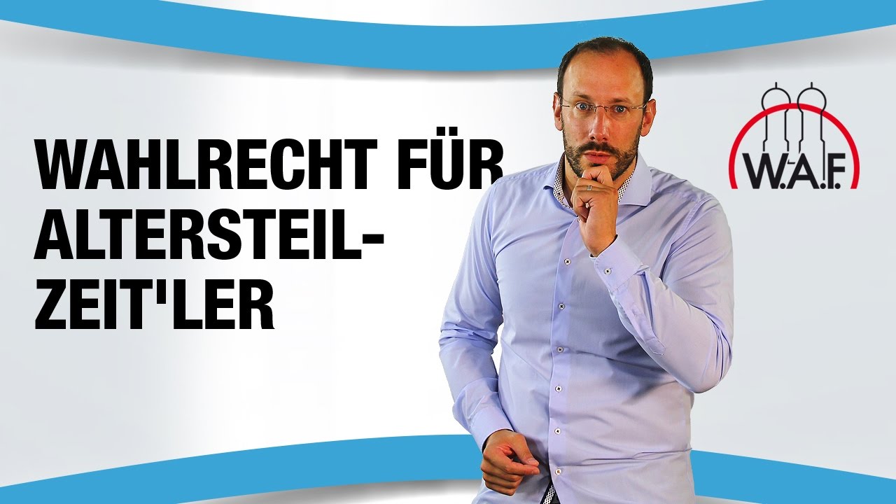 Dürfen Altersteilzeitler einen Betriebsrat wählen?