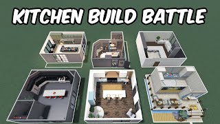 50k KITCHEN BUILD BATTLE IN BLOXBURG