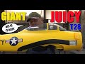 GIANT 2000mm Carbon-Z T-28 Trojan yellow scheme 6S RC plane BNF Unboxing