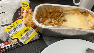 Beef Lasagne From Tesco Finest Range Dinner For 2 Yellow Sticker Prices