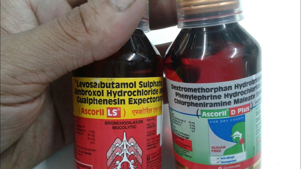 Ascoril Ls vs Ascoril d cough syrup uses doses full review in