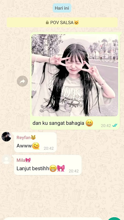 POV;jomblo happy #whatsmock #bismilahrame
