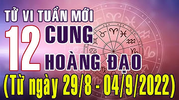 Tử vi tuần mới 12 cung hoàng đạo từ ngày (29/8 - 04/9/2022)