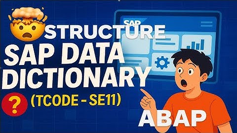 Create Structure in SAP Dictionary (SE11) in SAP ABAP