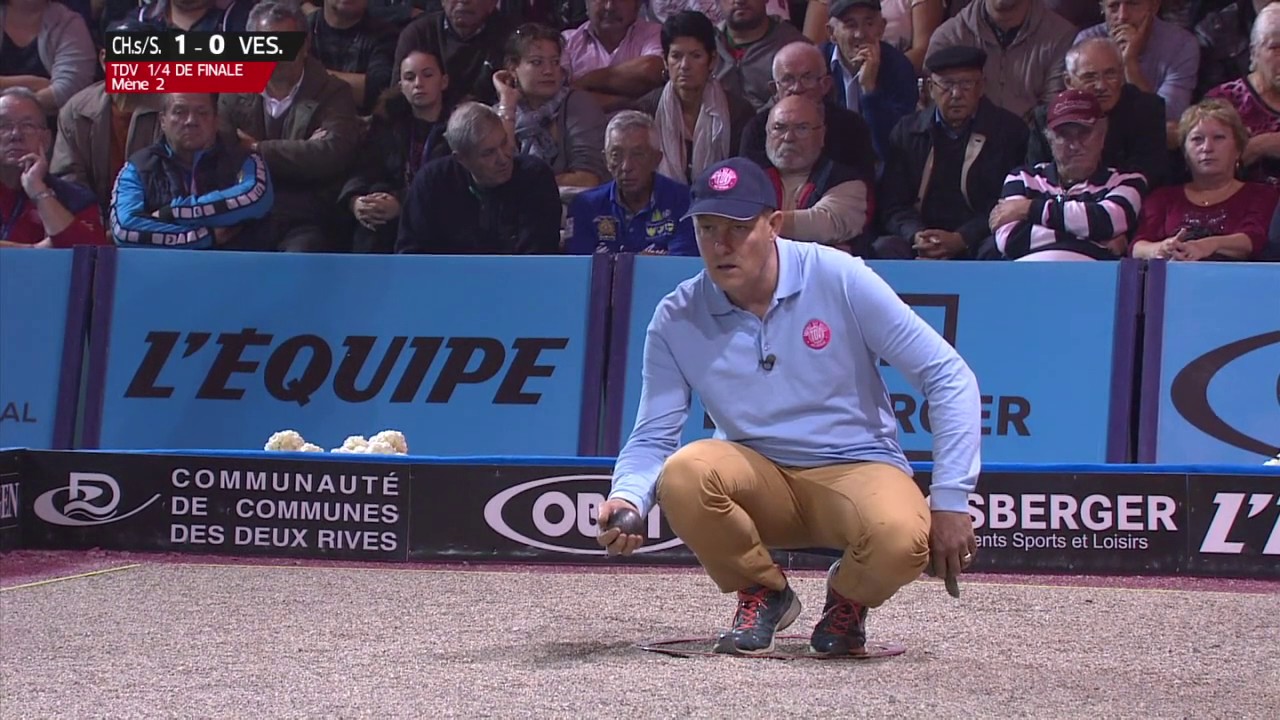 Trophée des villes 2016 de pétanque - 1/4 finale - Chalon-sur-Saône vs Vesoul - triplette