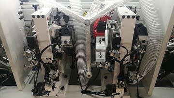 HUAHUA WOOD WORKING MACHINE HH506R EDGE BANDING MACHINE