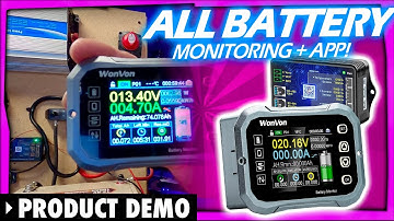 Advanced 12V Battery Monitoring + Bluetooth App for CHEAP!