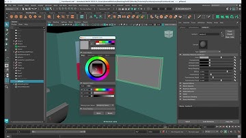 Make Picture Frame Texture Image Autodesk Maya