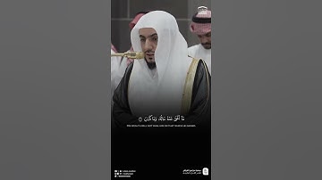 مقتطف من تلاوة فضيلة الشيخ #الوليد_الشمسان من صلاة المغرب 15 ربيع الآخر 1447هـ