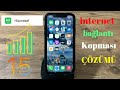 iPhone hücresel veri kopması çözümü 2022
