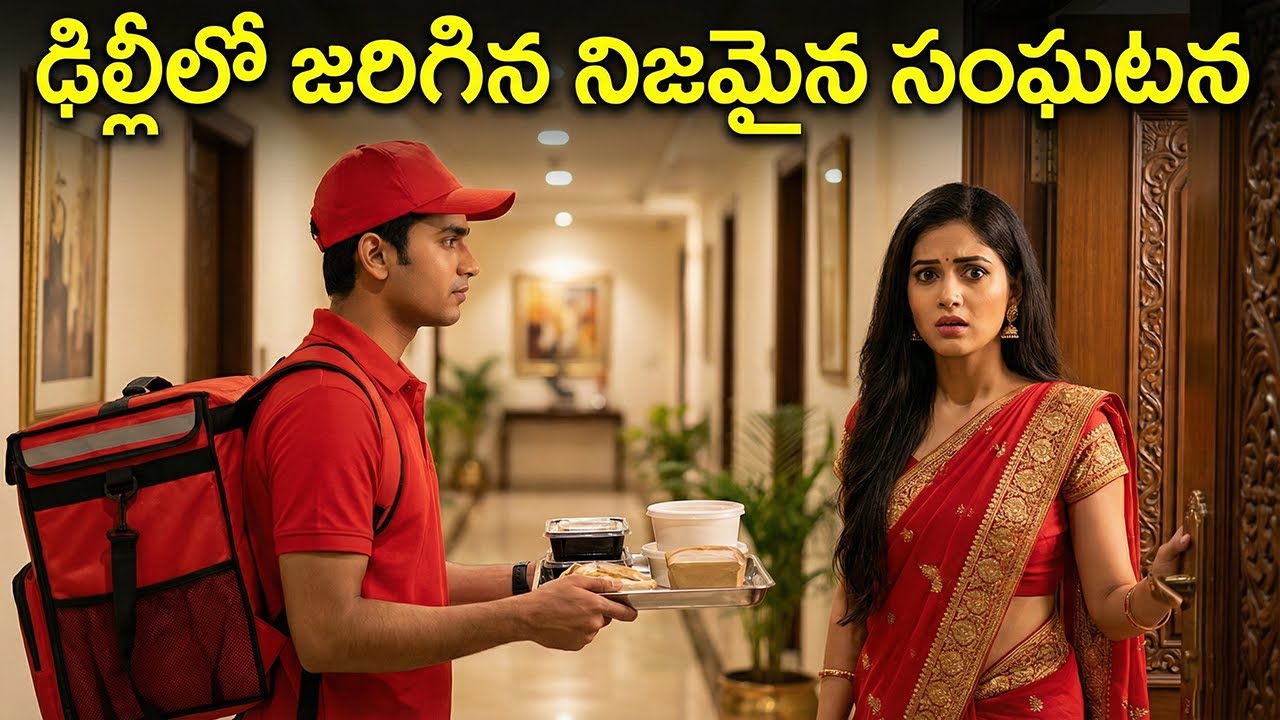 ధనవంతురాలైన మహిళ ప్రాణాలను కాపాడిన డెలివరీ బాయ్ Real Life Stories Telugu