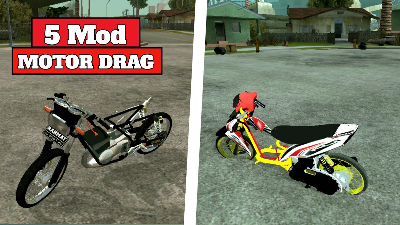 Mod Motor Drag Gta Sa Android || 5 Motor Drag Gta Sa Android - YouTube