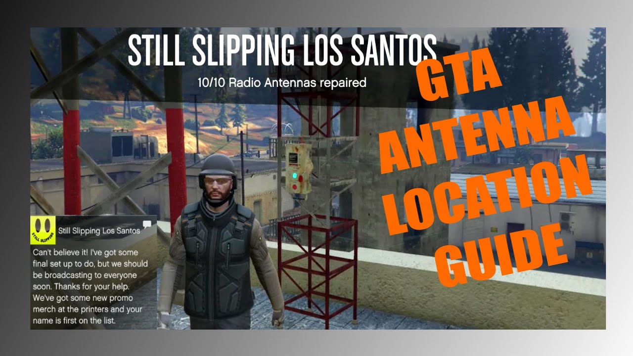 GTA 5 Antenna Location Guide YouTube
