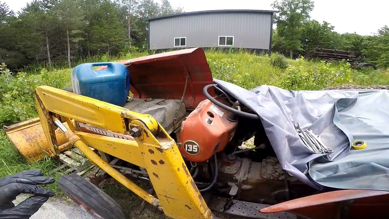 Мессин с Massey 135 (замена седимента)