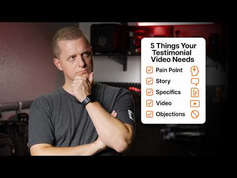 How to Film a Testimonial Video That Actually Converts (5 Key Tips)