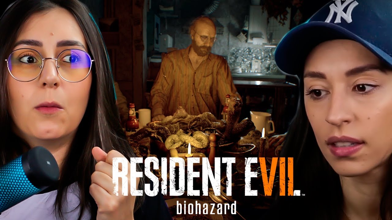 JOGANDO JOGO DE TERROR COM A MINHA NAMORADA! - Ao Vivo Resident Evil 7 part 1