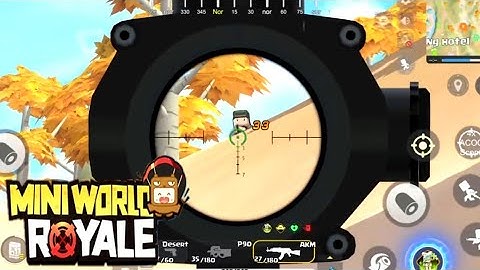 Mini World Royale - Battle Royale Gameplay (Android)