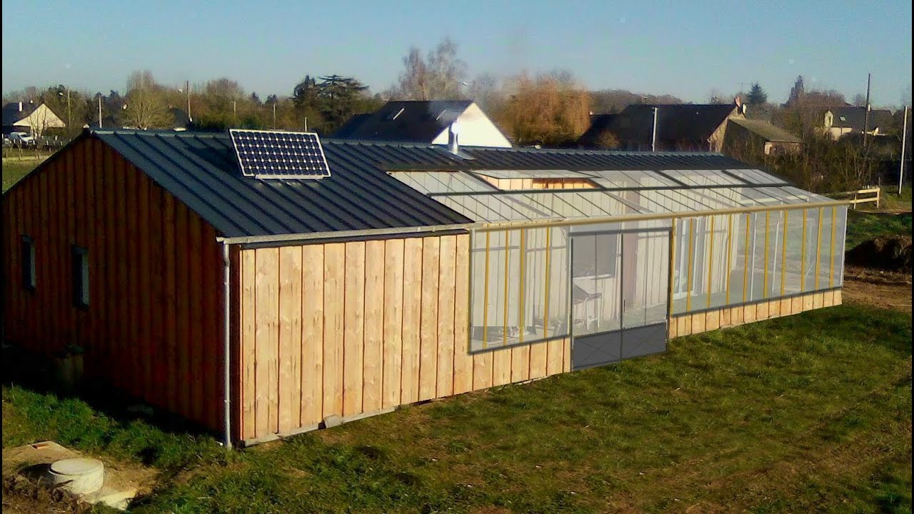 maison ossature bois/serre, en autonomie YouTube — free download