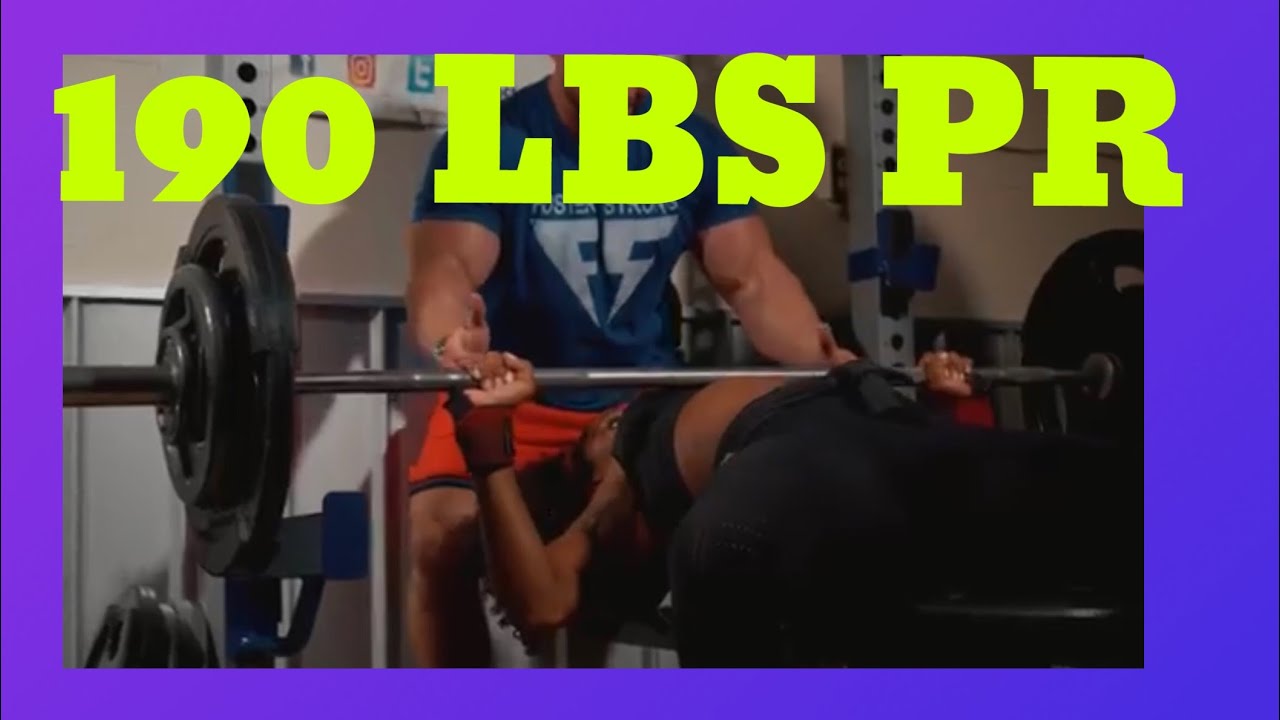 190LB BENCH PR BOUNTY TANK CHEST WORKOUT YouTube 190LB BENCH PR BOUNTY TANK CHEST WORKOUT YouTube