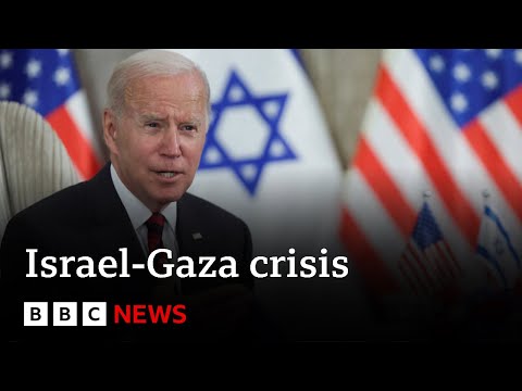 Crisis for Biden Middle East trip as hundreds killed in Gaza hospital airstrike – BBC News