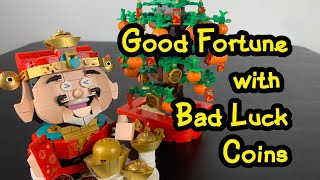 Lunar New Year and LEGO Fortune Master 40864 knolled and gold