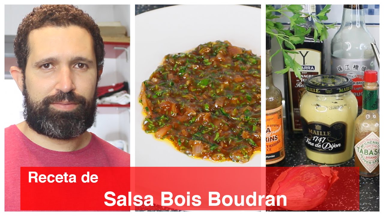 Receta de salsa Bois Boudran - YouTube
