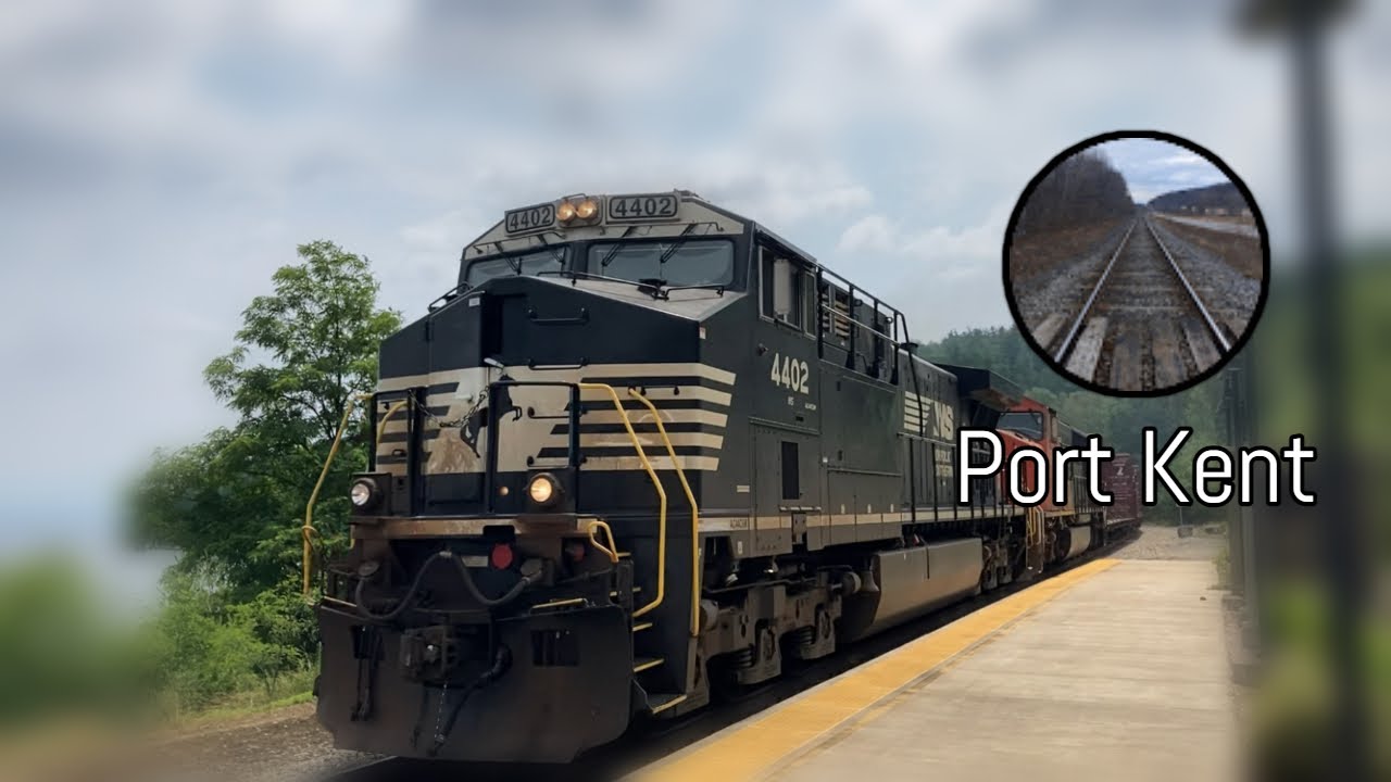 [HD 60FPS] NS 931 passing the Port Kent Station