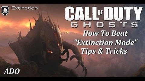 COD Ghosts: How To Beat "Extinction Mode" (Tips And Tricks Part 1) Starting Off