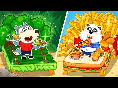 WF is getting fat!🍔STOP EATING JUNK FOOD! | WF and Friends