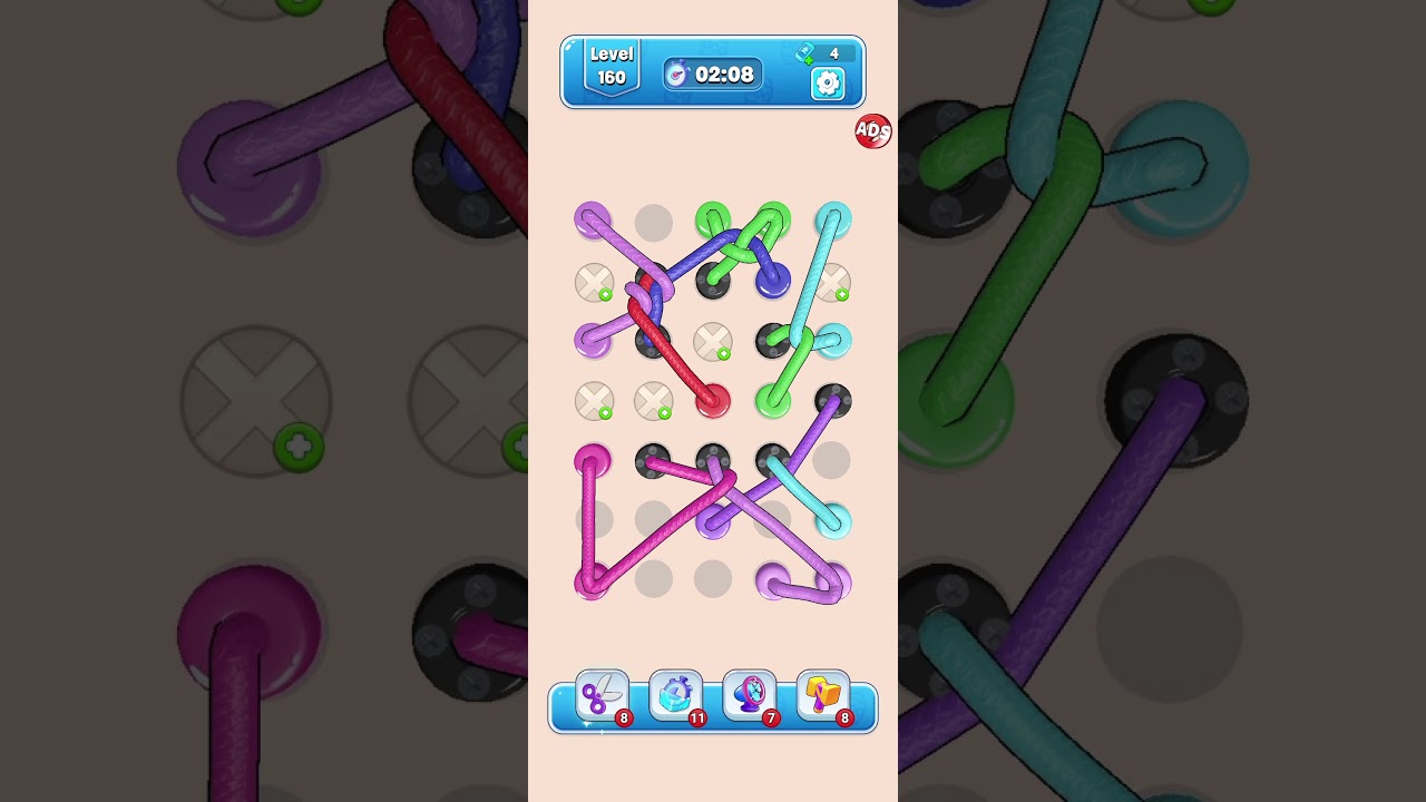 Twisted Rope 3D level 160 | gameplay 