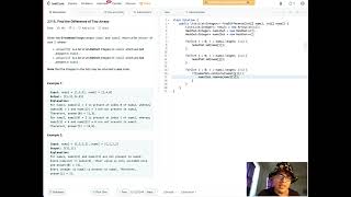 Leetcode 2215 - Find the Difference of Two Arrays