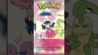 Someone is jealous | Pokémon Comic Dub (Pearlshipping) #pokemon #pearlshipping