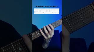 The Easiest Guitar Riff EVER? (Seven Nation Army Tutorial)