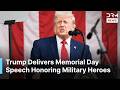 Trump Honors Fallen U.S. Soldiers, Calls Them “Guardians of Freedom” in Memorial Day Address | AC1N