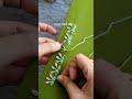 Simple stitch with a premium finish ||Very elegant design #embroidery #shortvideo #sewing #diy